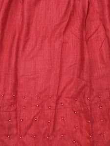 Elegant Red Ethnic Gown