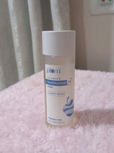 plum Niacinamide 3% and rice water toner