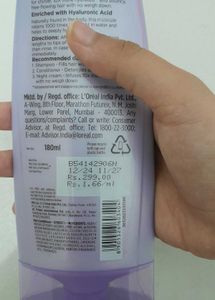 L&#39;Oreal Hyaluron Moisture Sealing Conditioner