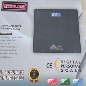 Crystal Care Digital Weighing Scale