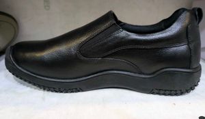 Black Leather Shoes Size 8