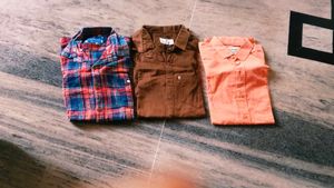 Men's Shirts Bundlel three piece no damages some t