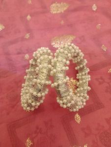 Pearl Beaded Bangles