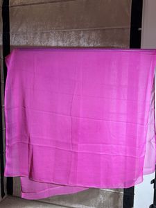 Elegant Pink Saree