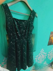 Galaxy Glitter Dress URBANIC