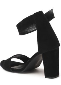 Black Block Heels