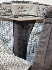 Celio Men&#39;s Grey Chinos