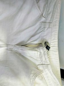 White H and M Cargo Pants