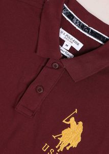 USPA Maroon Polo Shirt - Size M