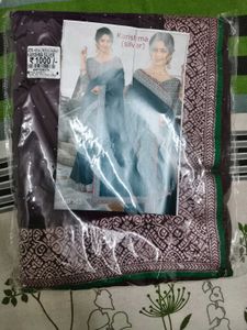 Elegant Purple Saree