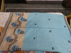 Cotton Silk Party Wear Saree