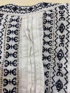 Embroidered Peasant Blouse