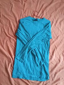 Teal Long Sleeve Tee