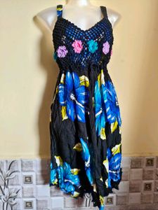 BOGO🎁Buy One Get 1 Free🎁Floral Crochet Sundress