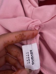 Pink Off-the-Shoulder Top