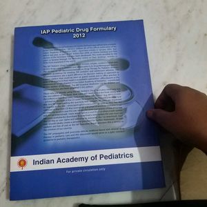 IAP PEDIATRIC DRUG FORMULARY 2012