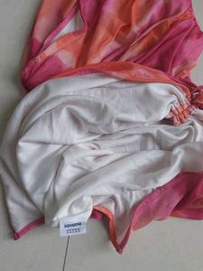 Tie-Dye One Shoulder Dress