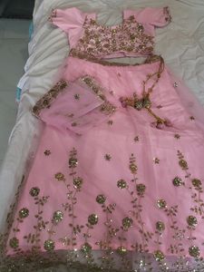 Sequence Work Lehnga Choli