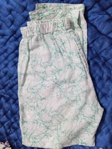 Green Printed Kurta Set