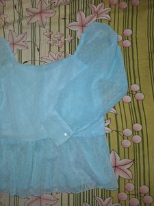 Light Blue Pretty Top