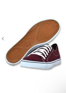 Decathlon  Maroon Skateboarding Sneakers