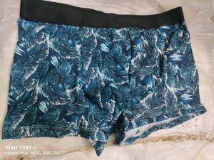 Tropical Print Boxer Briefs