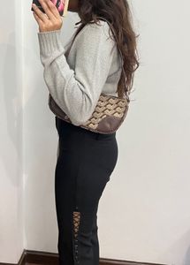 H&amp;M Grey Cropped Pullover