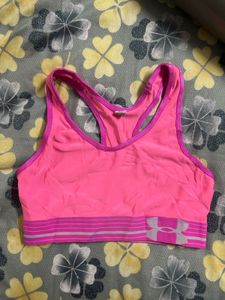 Under Armour Pink Sports Bra