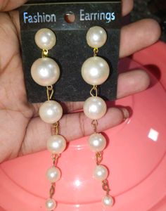 Pearl Drop Earrings &amp; Butterfly Pendants