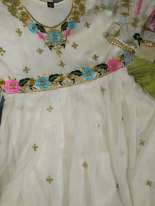White Embroidered Salwar Kameez