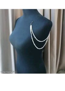 Pearl Shoulder Jewellery (Double Chain)