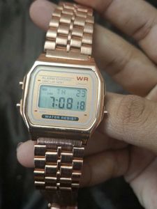 Rose Gold Digital Watch (Knockoff)