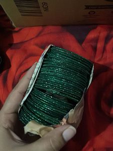 Green Bangles Set