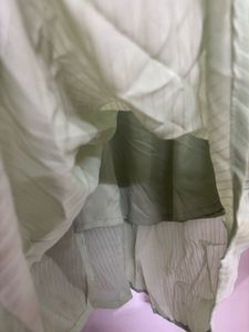 Mint Green Striped Blouse