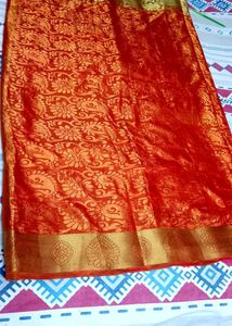 Res&amp; Gold Saree Pure Kanjivaram Silk2