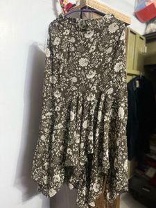 Floral Print Skirt