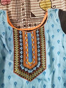 New Pure Cotton Kurti Set
