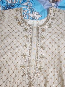 Embroidered Kurti Top