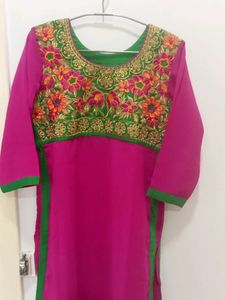 Pink Kurti