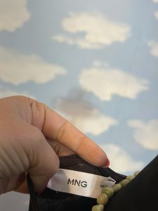 Brown Cutout Long Sleeve Top