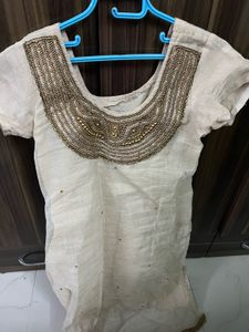 New Organza Golden Suit