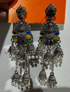 Oxidised Earrings