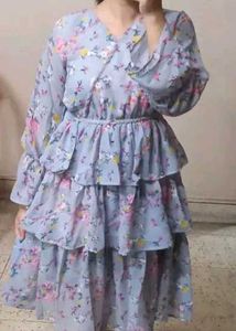 Floral Tiered Dress