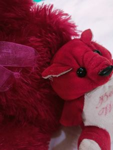 Soft Toy Teddy With Baby