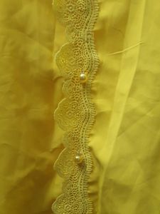 Vintage Yellow Lace Top - Imported From Germany