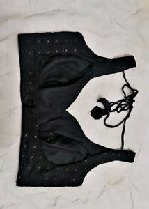 Black Sleeveless Blouse