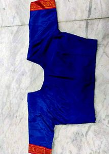 Neavy Blue Poly silk Blouse