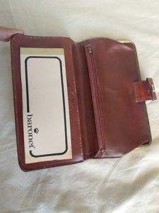 Genuine Leather Clutch