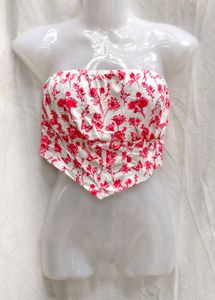 23510. Floral Bandeau Top