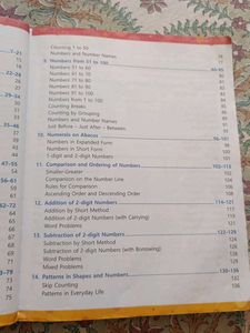 Class 1 Maths Book